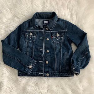 Kids Levi’s Blue Jean Jacket. Girls. Size M. (10-12 yrs.)